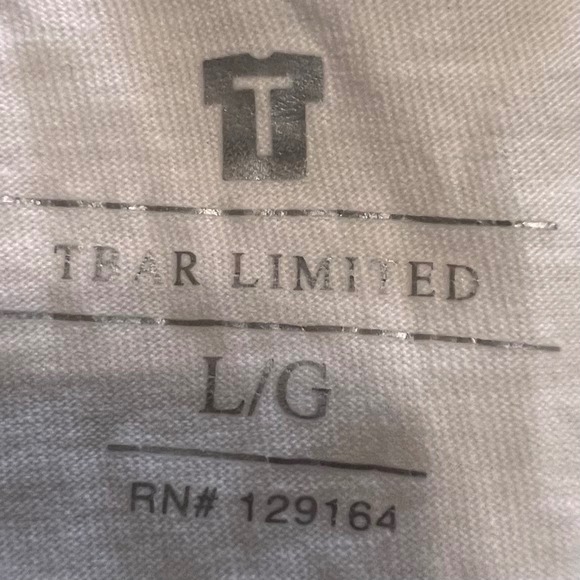 Aerosmith Large Long Sleeve Shirt Womens Cream Excellent 1976 Rocks Tour Graphic - Picture 9 of 10